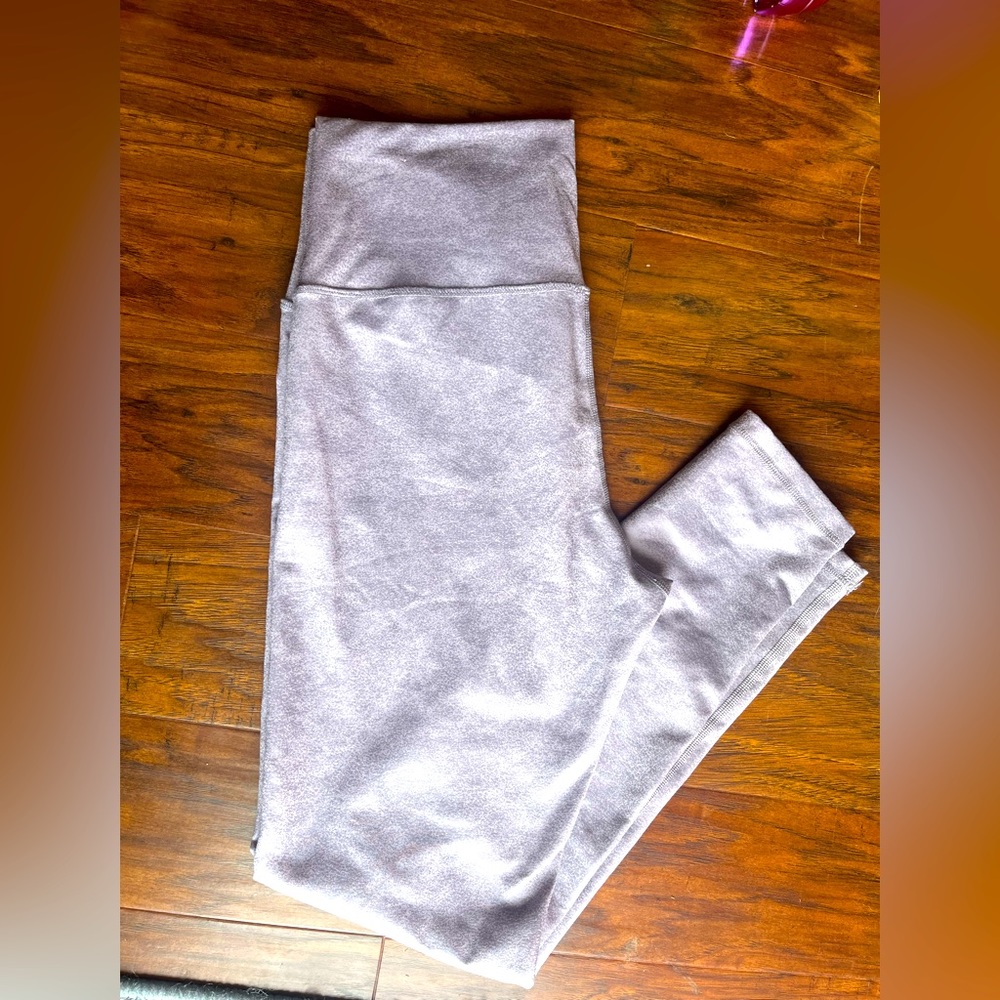 OFFLINE Aerie Crossover Leggings Purple Textured Size Large